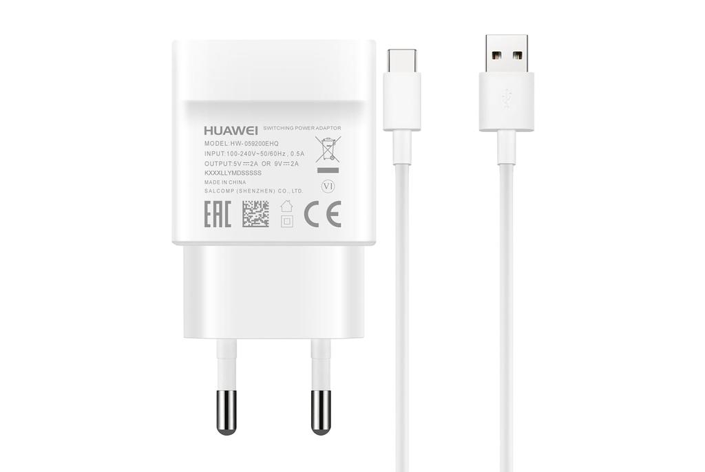 Huawei Fast Chager 18W + Type C Cable 1.0m White AP32 (HW-059200EHQ)