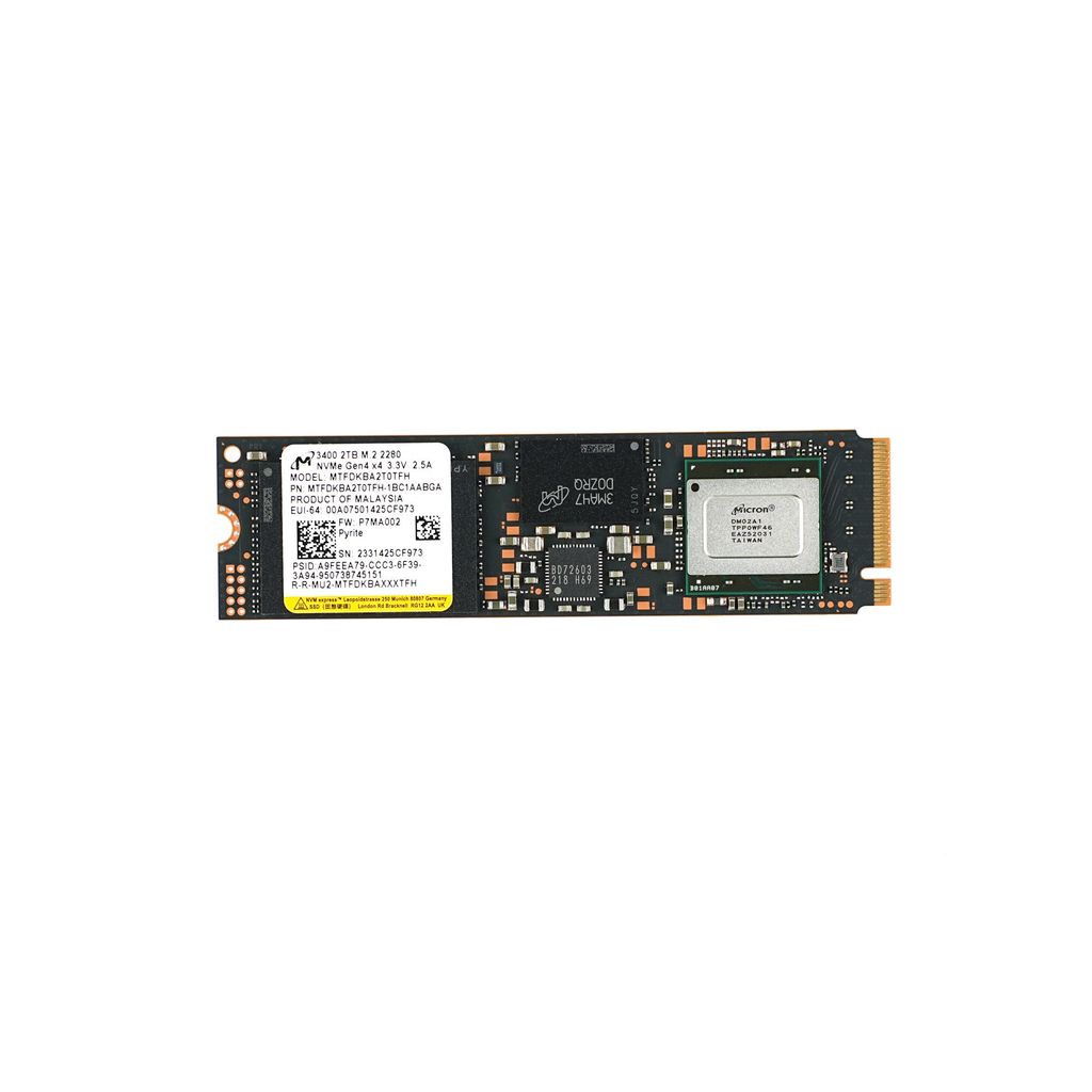 Asus Laptop SSD 2TB M.2 2280 NVMe (PCIe 4x4 PERF)