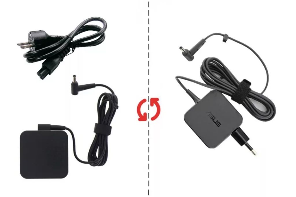 Asus Original Laptop Charger (45W, 19V) - PI