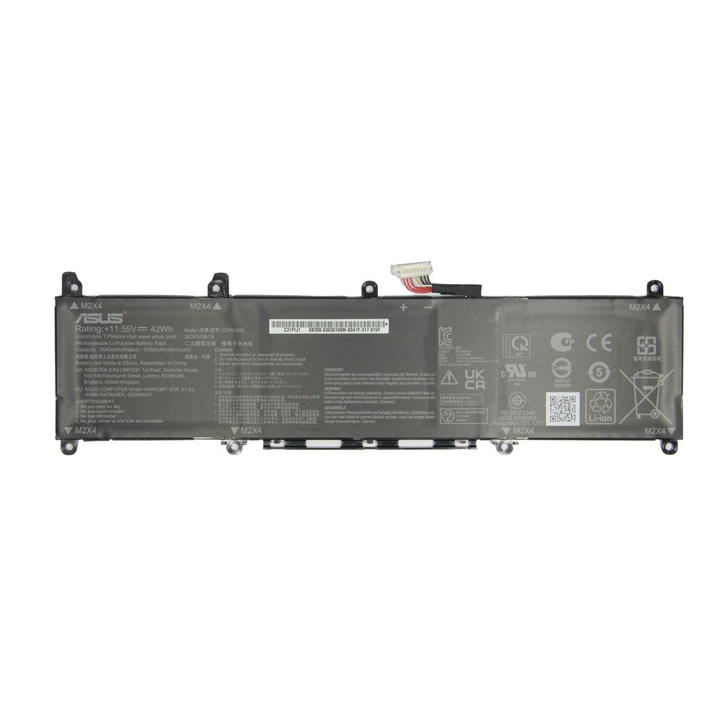 Asus X330FA Batteri COS POLY C31N1806