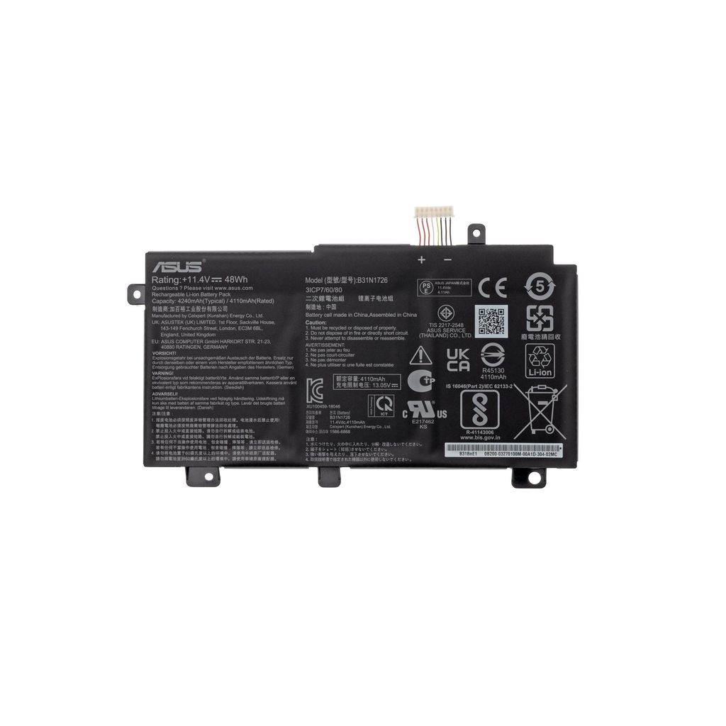 Asus FX505GT BATT/BYD PRIS/B31N1726