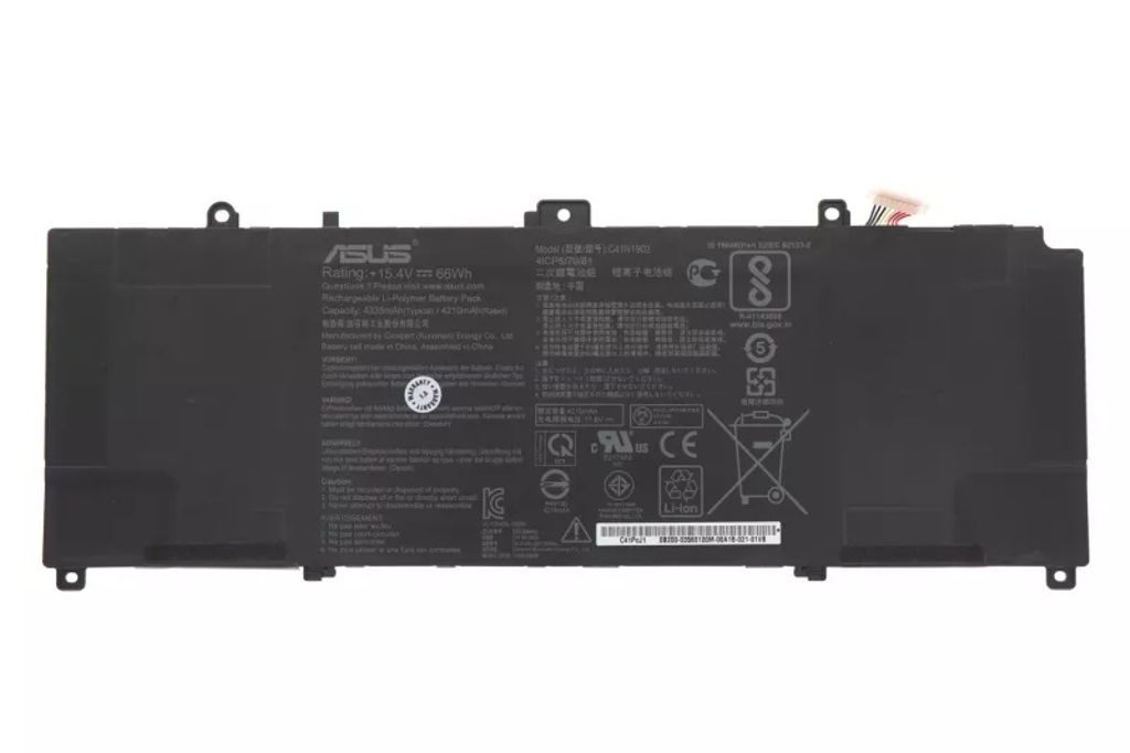 Asus Battery COS Poly Original Laptop Battery (15.4V, 66WH) - CPT