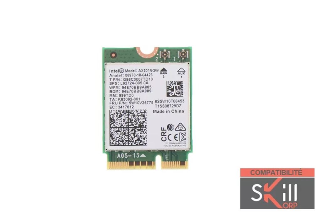 Asus WIFI6 AX+BT5.0(2*2)M.2 2230 G+