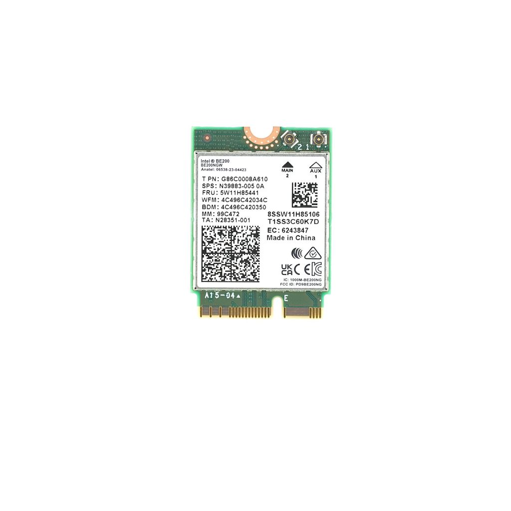 Asus Laptop WiFi7 BE+BT 2x2 M.2 2230 320MHz - Intel