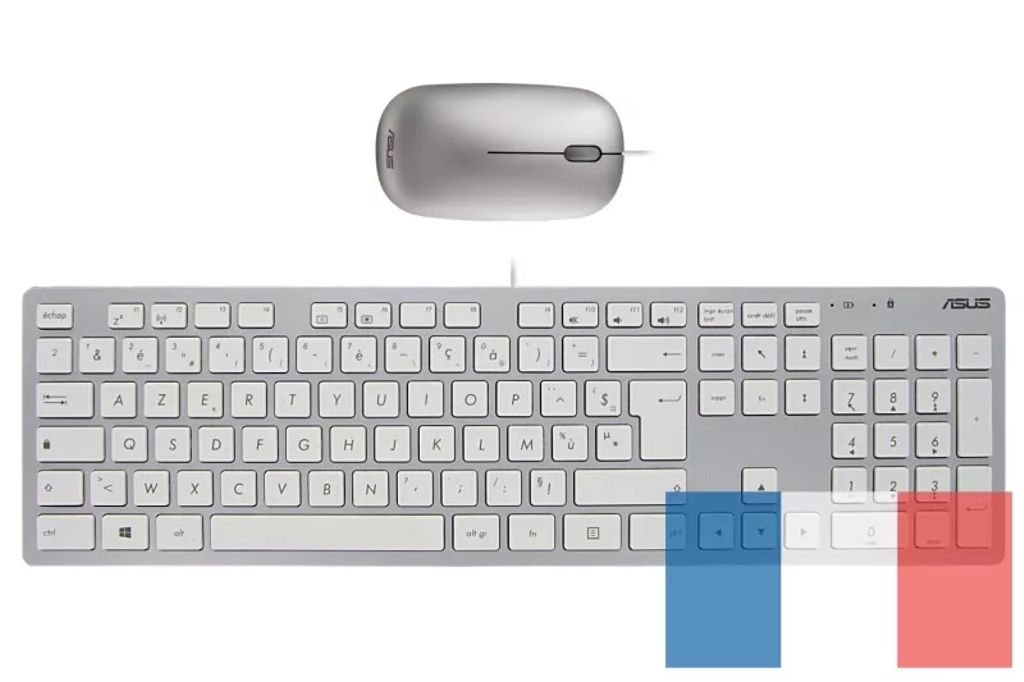 Asus AIO WD WHT VIVO K+M/FR