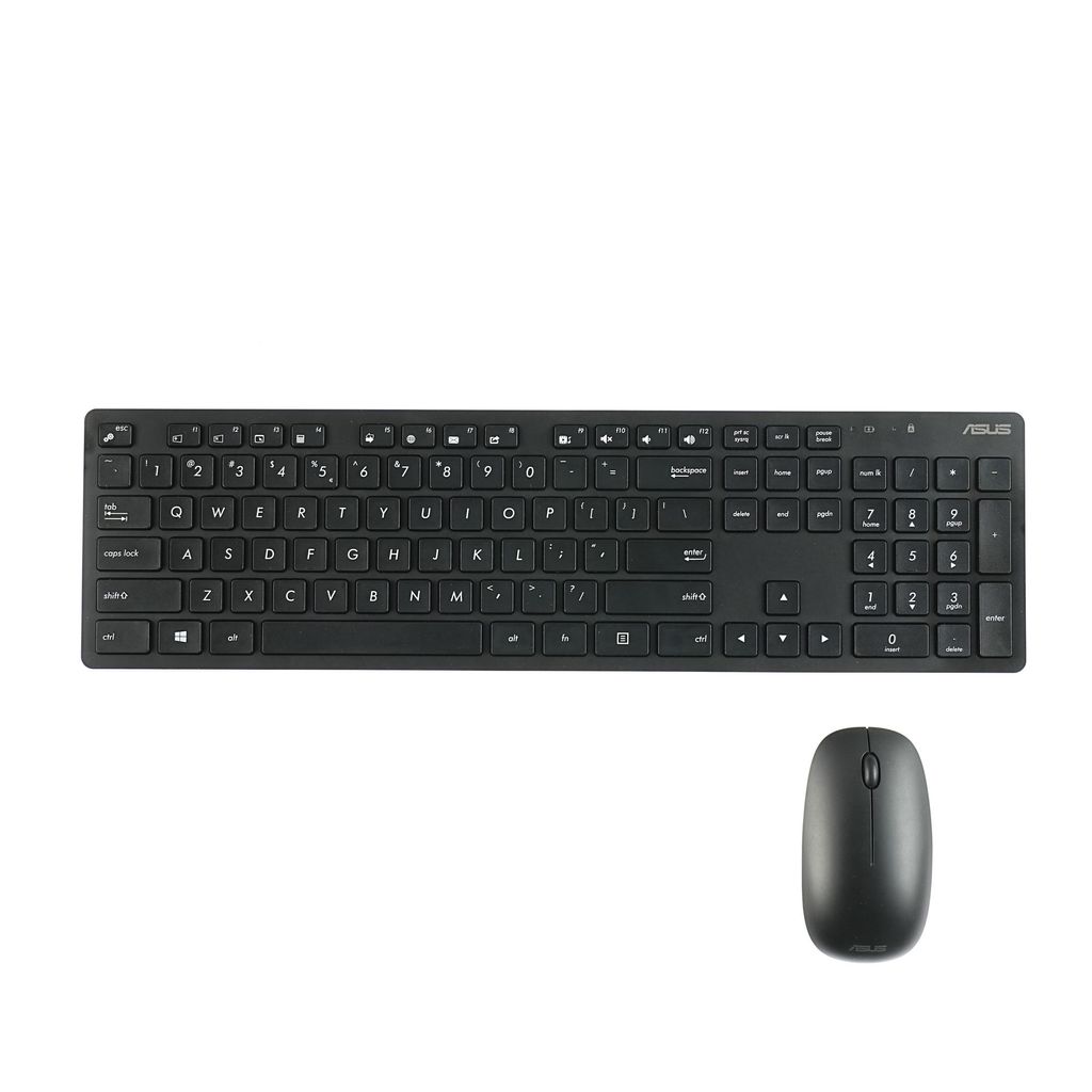 Asus Keyboard+Mouse Set, USB/RF24/BLK (US-ENGLISH)