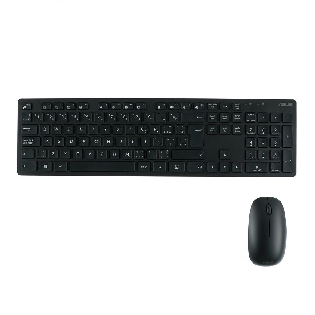 Asus Keyboard+Mouse Set, USB/RF24/BLK (CA)