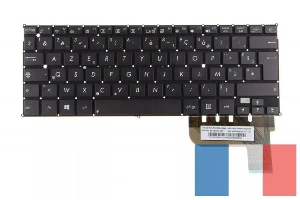 Asus Keyboard 268MM BL WOF (FRENCH)