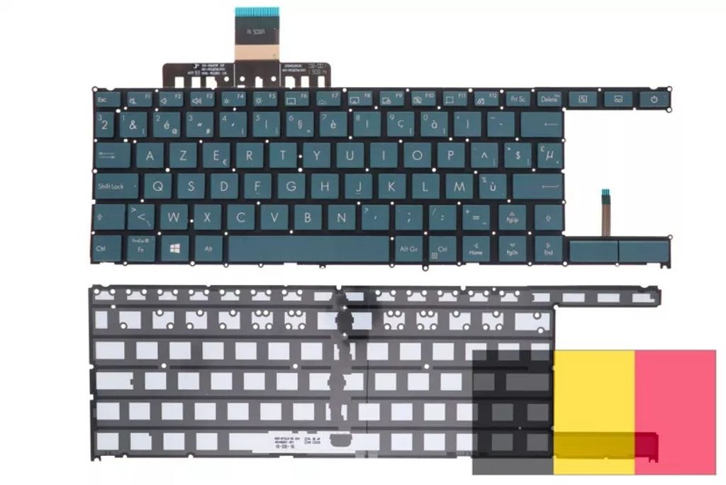 Asus Keyboard 330MM BL WOF (BELGIAN)