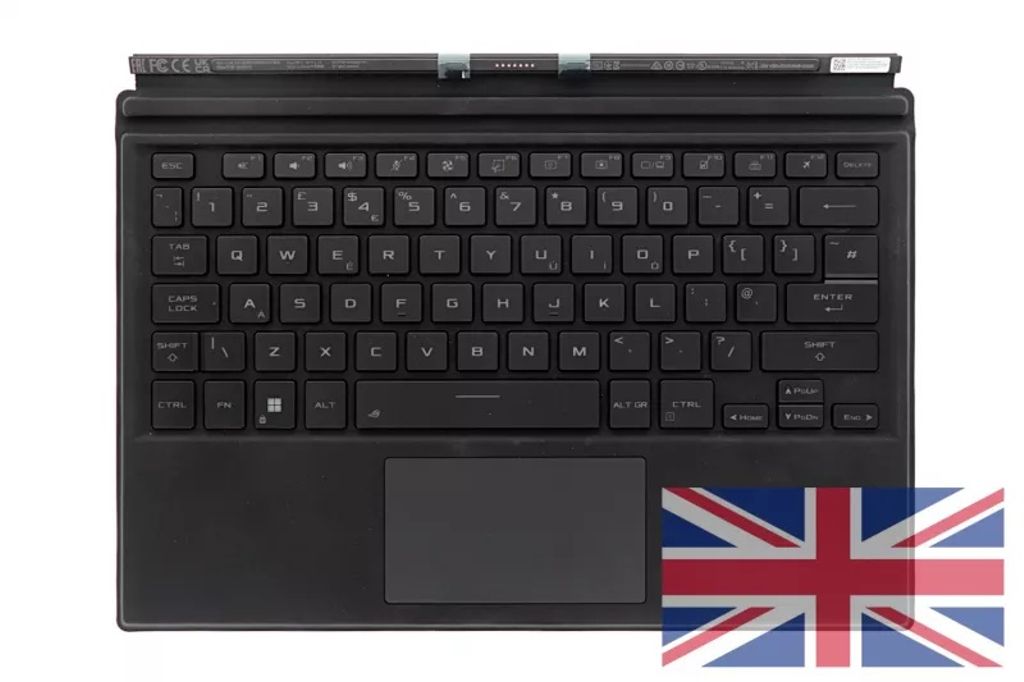 Asus SOFT KEYBOARD (UK-ENGLISH) 303MM (BACKLIGHT) WOF