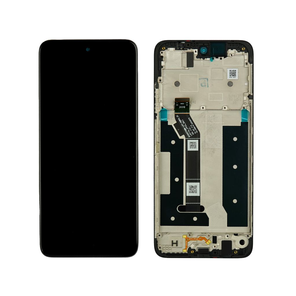 Motorola Moto G35 XT2433 Display med ram Svart - Original