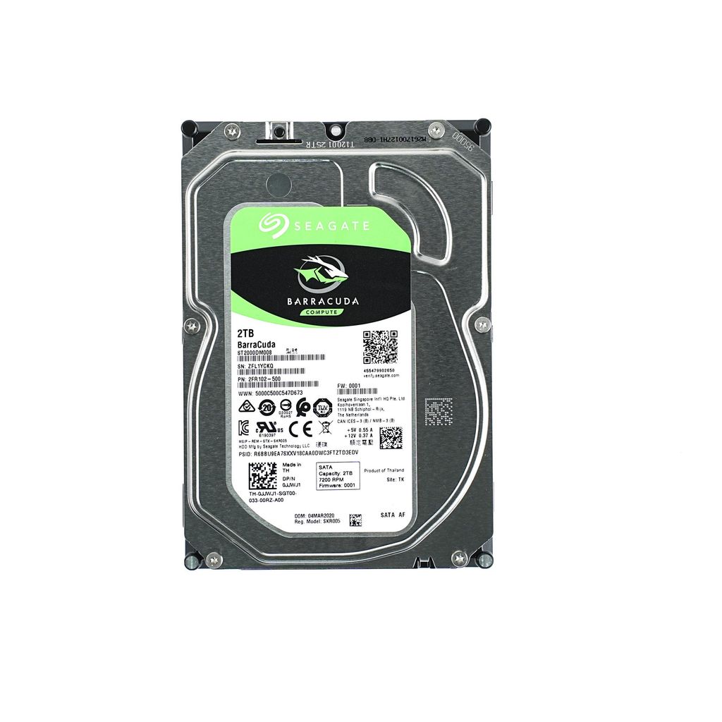 Asus SATA3 BARRA CUDA 2TB7 3.5' WOCN