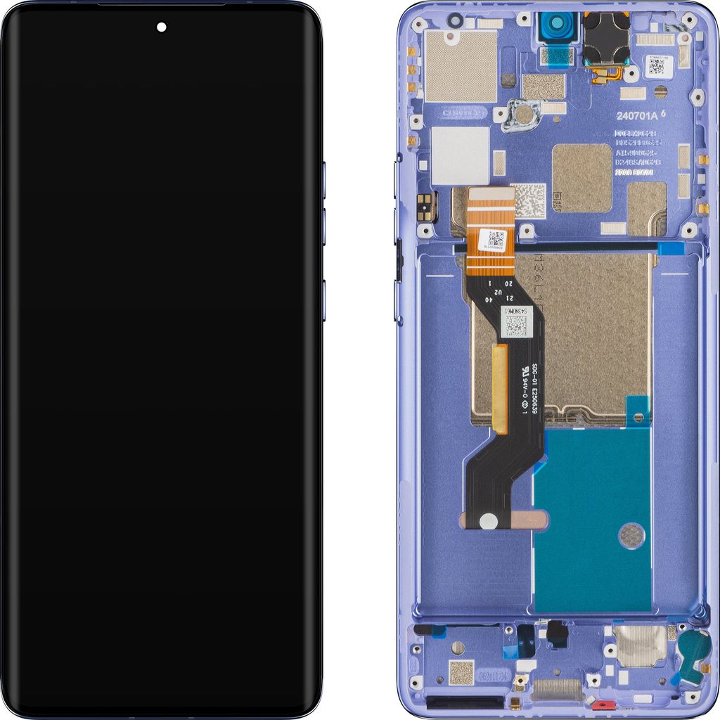 Motorola Edge 50 Pro LCD Skärm Original - Luxe Lavander