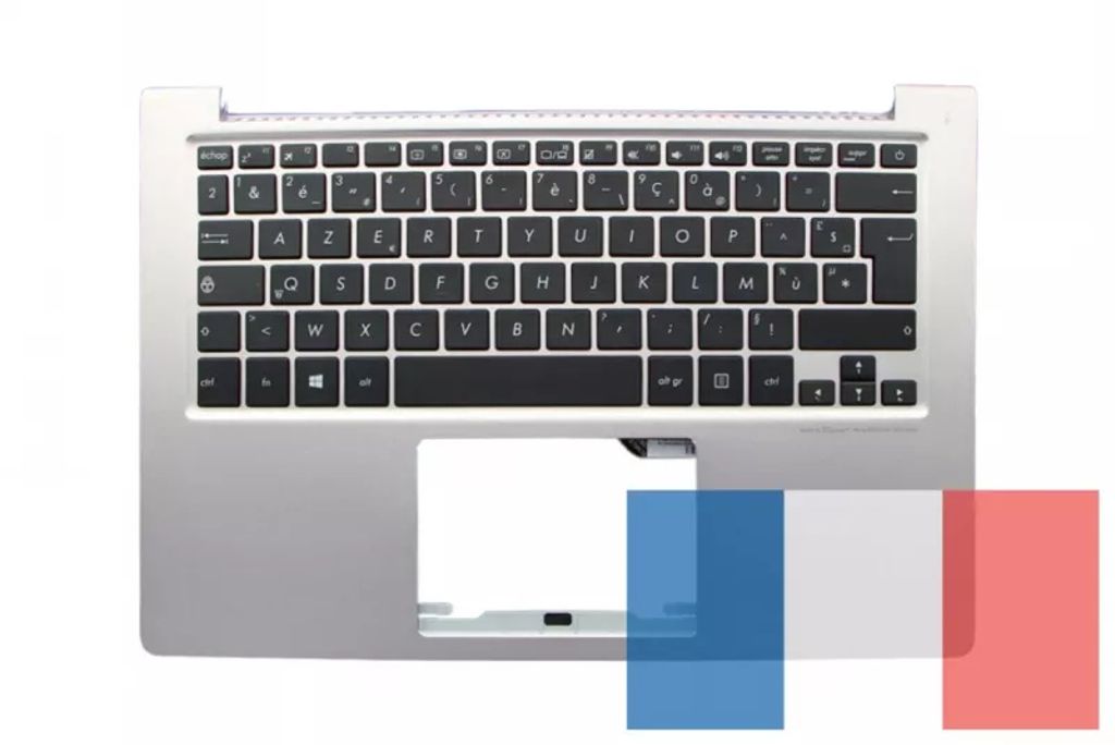 Asus UX303LA-1A Keyboard (FRENCH) Module/AS (no backlight)