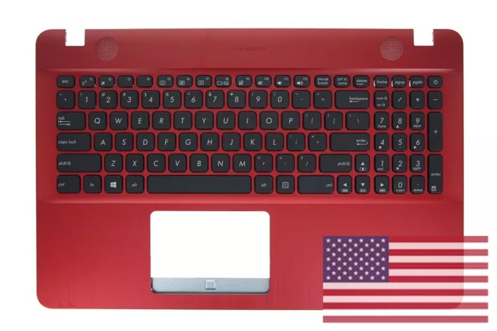 Asus X541UV-3F Keyboard (US-ENGLISH) Module/AS (WO/ODD)