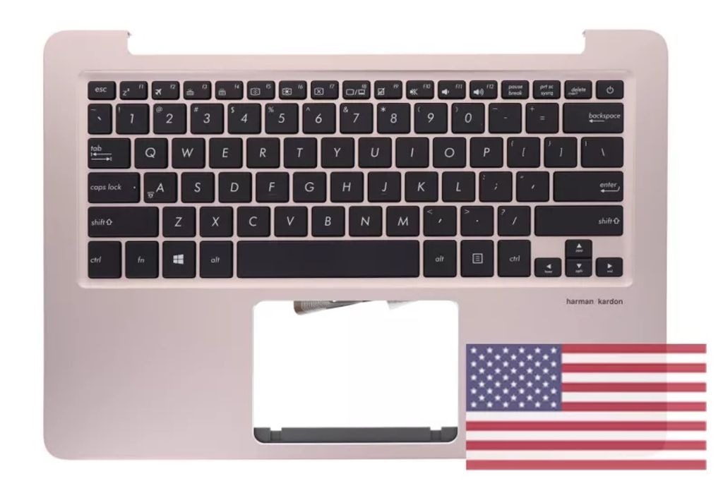 Asus UX310UA-1C Keyboard (US-ENGLISH) Module/AS (BACKLIGHT)