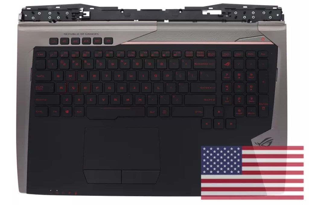 Asus G701VIK-1A Keyboard (US-ENGLISH) Module/AS (BACKLIGHT)