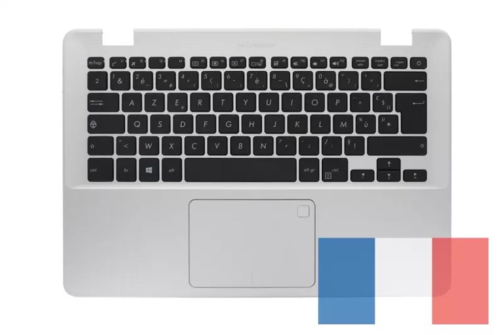 Asus X405UA-3B Keyboard (FRENCH) Module/AS (WITH TOUCHPAD)