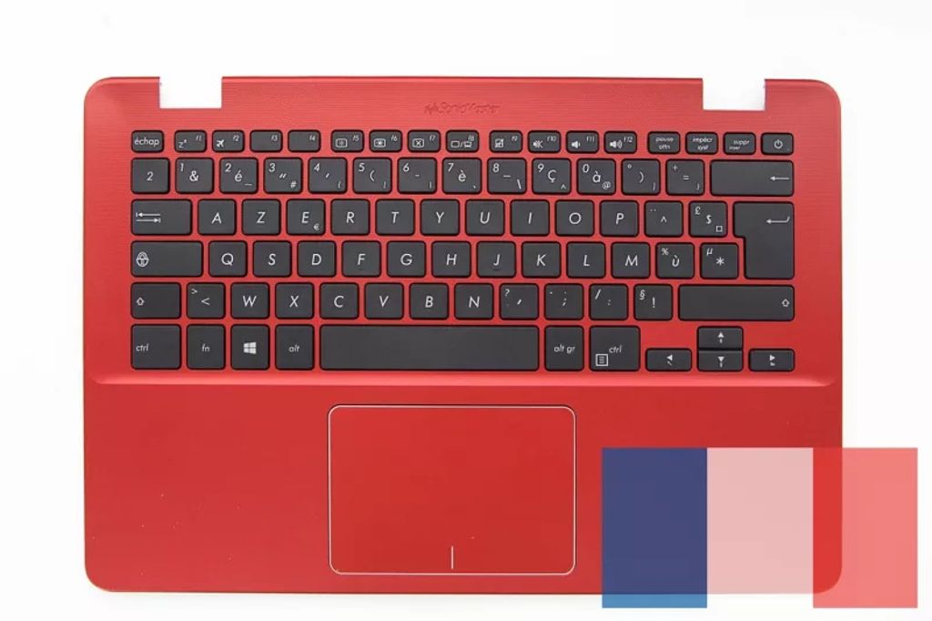 Asus X405UR-3F Keyboard (FRENCH) Module/AS+TOUCHPAD (no FP)