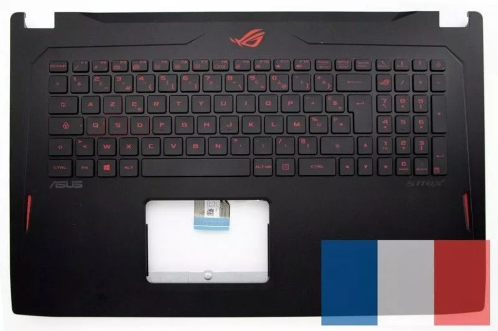 Asus GL702ZC-1A Keyboard (FRENCH) Module/AS (BACKLIGHT)