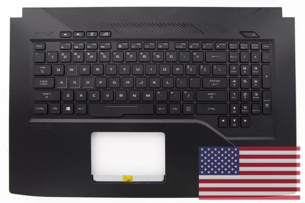 Asus GL703VD-1B Keyboard (US-ENGLISH) Module/AS (BACKLIGHT)