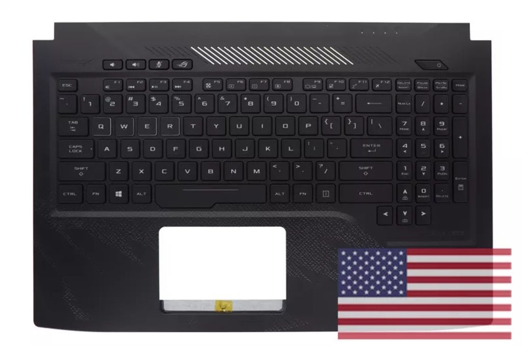 Asus GL503VD-1D Keyboard (US-ENGLISH) Module/AS (BACKLIGHT)