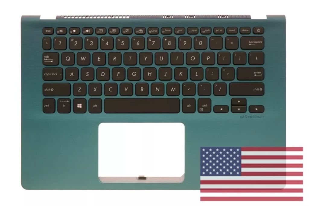 Asus X430UA-1A Keyboard (US-ENGLISH) Module/AS (BACKLIGHT)