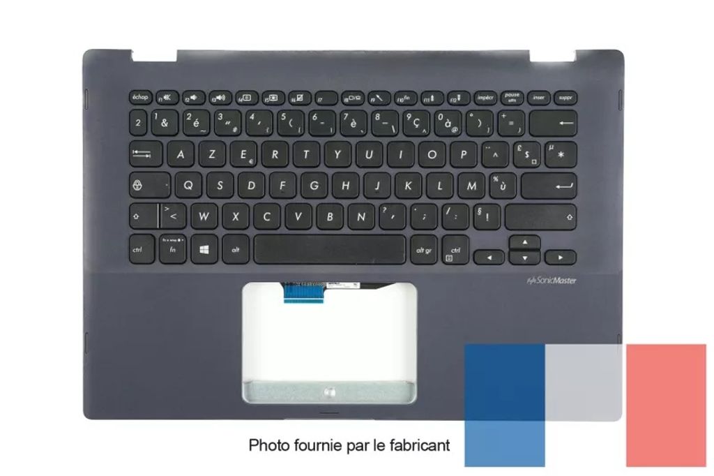 Asus TP412UA-1A Keyboard (FRENCH) Module/AS (BACKLIGHT)