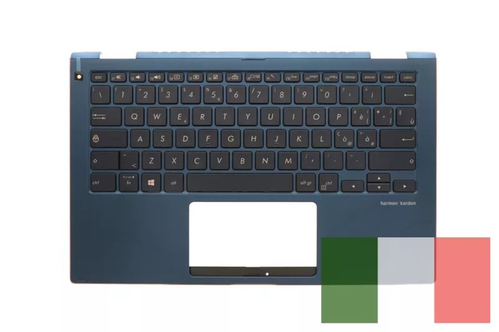 Asus UX362FA-2B Keyboard (ITALIAN) Module/AS (BL, WWF NP)