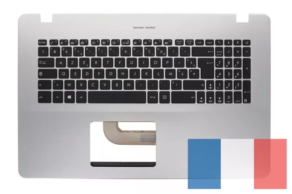 Asus X705FD-3B Keyboard (FRENCH) Module/AS (BACKLIGHT)