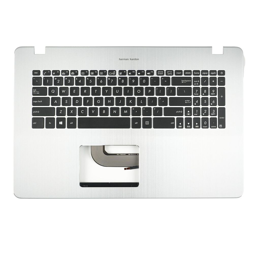 Asus X705FD-3B Keyboard (US-ENGLISH) Module/AS (BACKLIGHT)