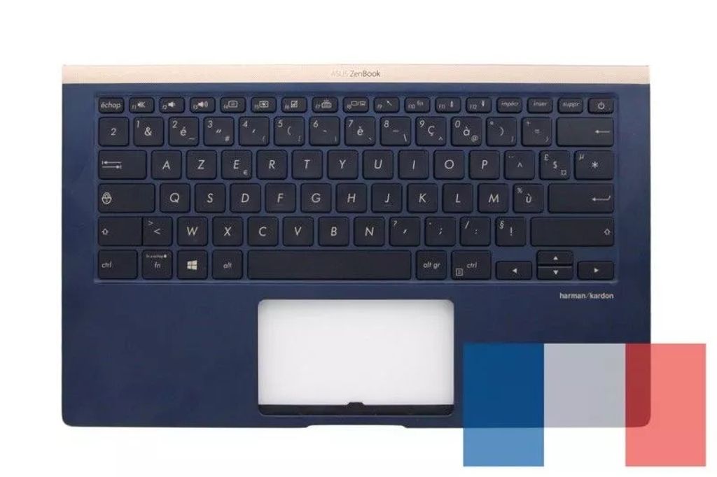Asus UX433FN-2B Keyboard (FRENCH) Module/AS (BACKLIGHT & NUMPAD)
