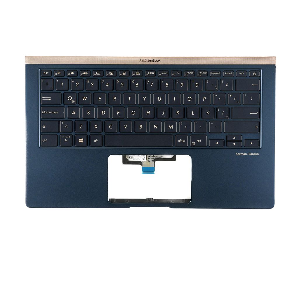 Asus UX433FN-2B Keyboard (LATIN AMERICAN) Module/AS (BACKLIGHT) (NP)