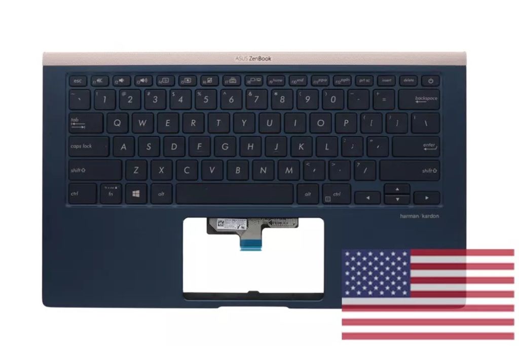 Asus UX433FN-2B Keyboard (US-ENGLISH) Module/AS (BACKLIGHT & NUMPAD)