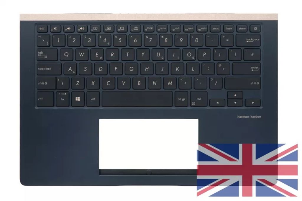Asus UX450FDX-1A Keyboard (UK-ENGLISH) Module/AS (BACKLIGHT)