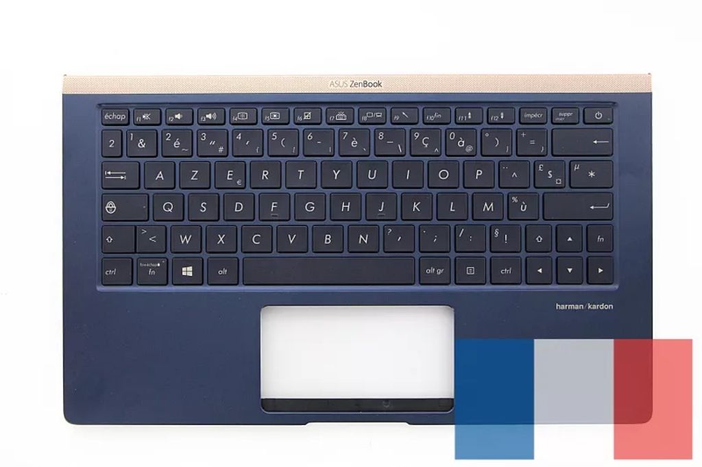 Asus UX333FA-3B Keyboard (FRENCH) Module/AS (W/NUMPAD)
