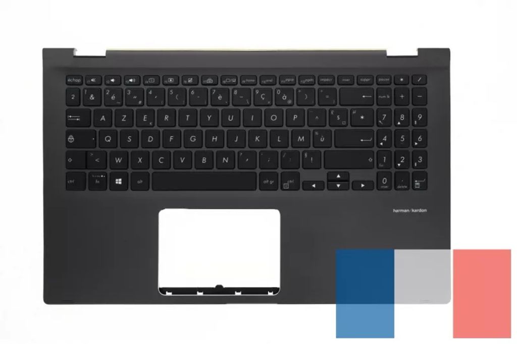 Asus UX562FA-2G Keyboard (FRENCH) Module/AS (BACKLIGHT, W/SD)