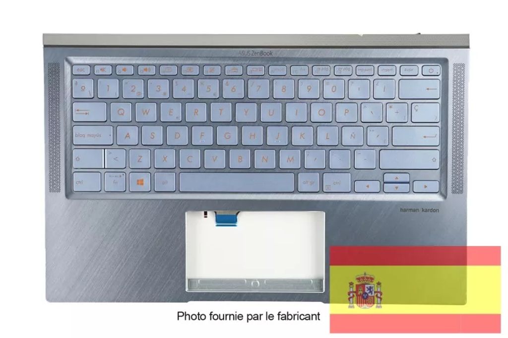 Asus UX431FA-3B Keyboard (SPANISH) Module/AS (BACKLIGHT)