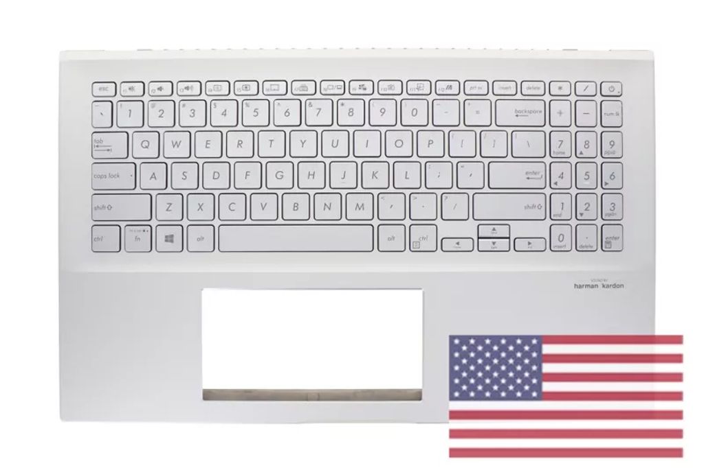 Asus X532FA-2S Keyboard (US-ENGLISH) Module/AS (BACKLIGHT)