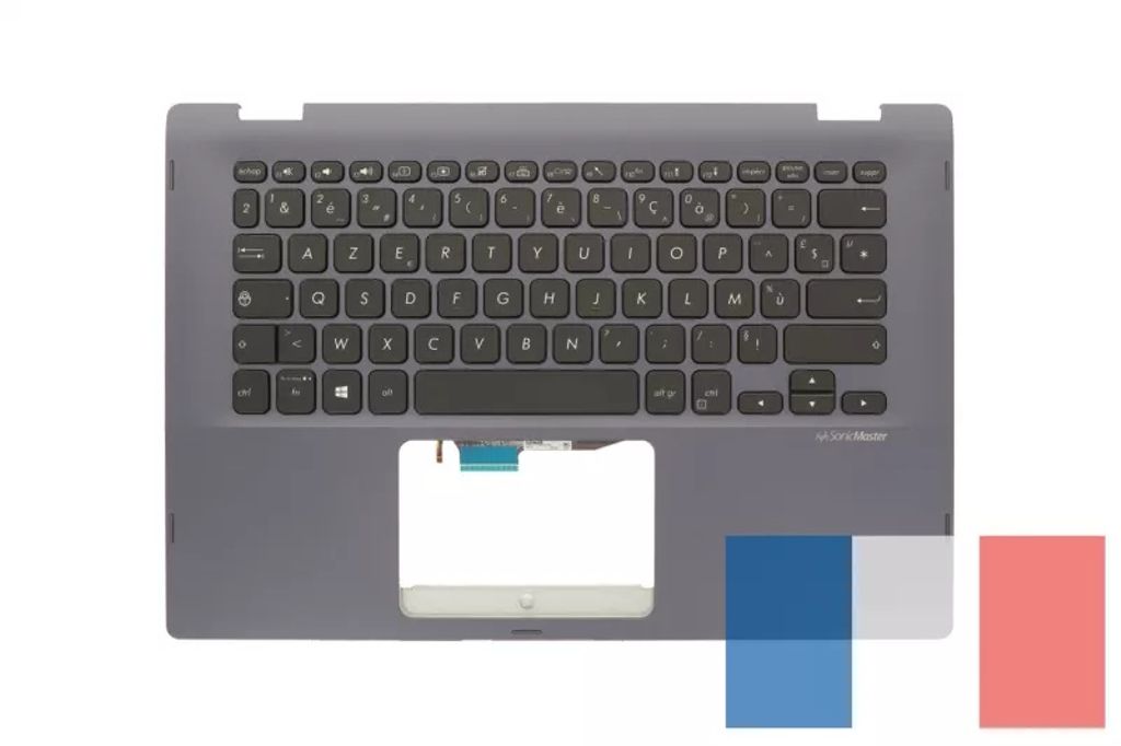 Asus TP412FAC-1A Keyboard (FRENCH) Module/AS (BACKLIGHT)