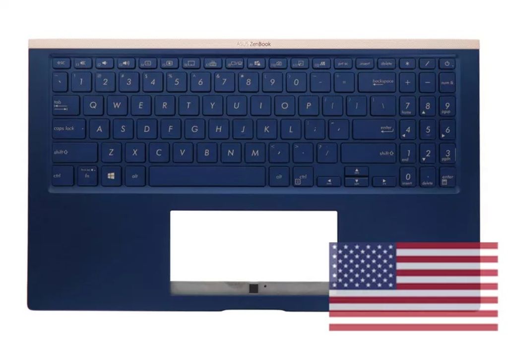Asus UX534FT-2B Keyboard (US-ENGLISH) Module/AS (BACKLIGHT, W/TP)