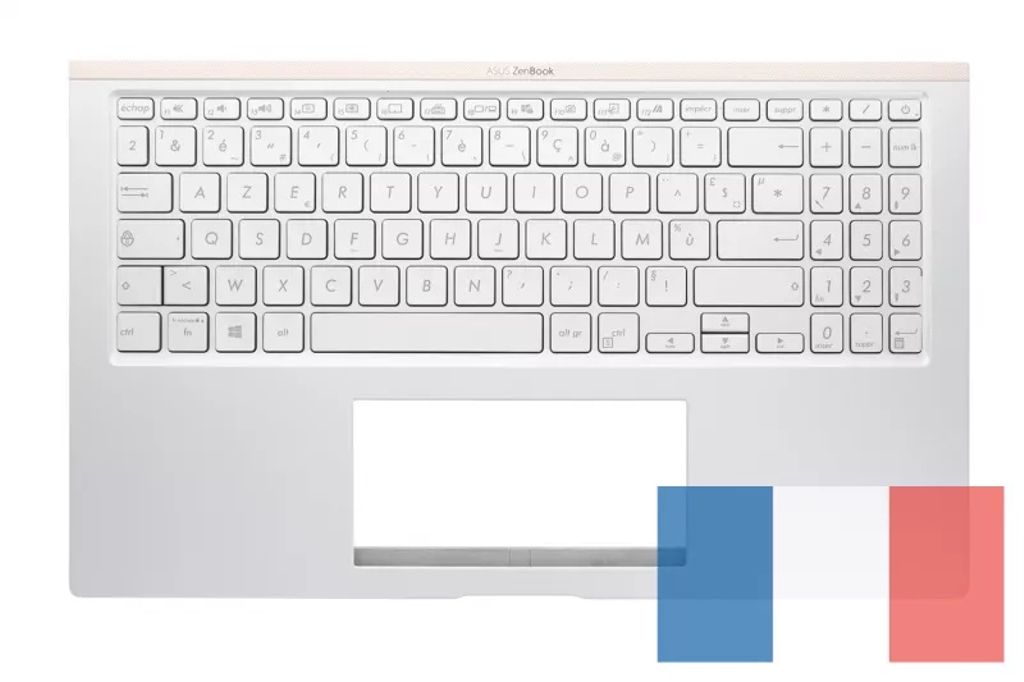 Asus UX534FAC-2S Keyboard (FRENCH) Module/AS (BACKLIGHT, W/SCP)