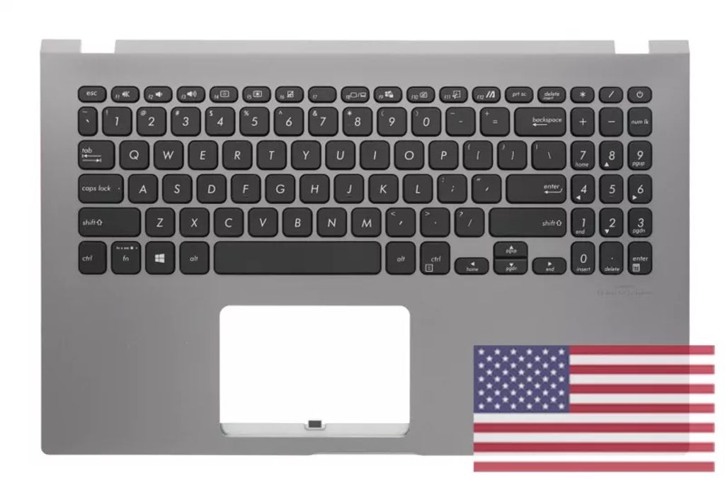 Asus X545FJ-1G Keyboard (US-ENGLISH) Module/AS (ISOLATION) (no backlight)