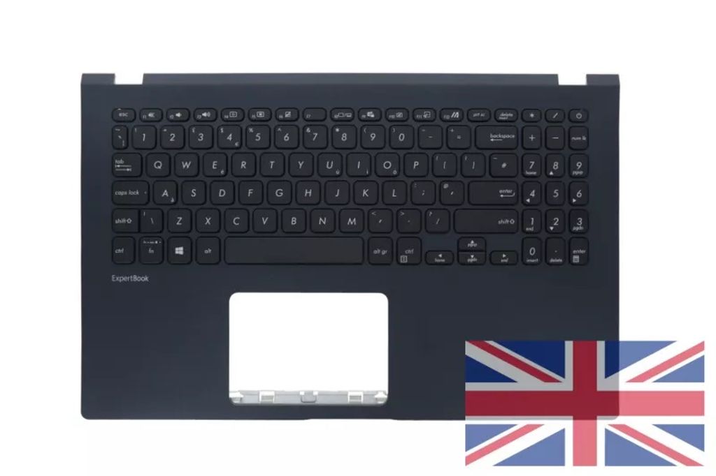 Asus X509DA-1K Keyboard (UK-ENGLISH) Module/AS (ISOLATION)