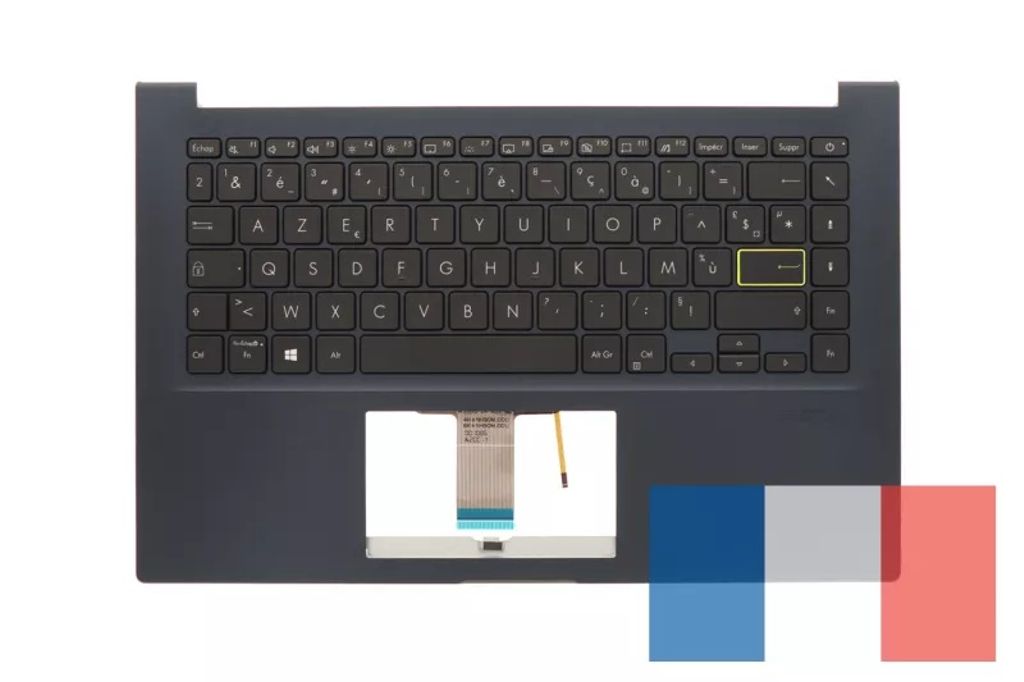 Asus X421FAY-1K Keyboard (FRENCH) Module/AS (BACKLIGHT)