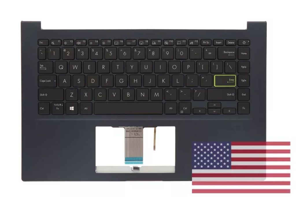 Asus X421FAY-1K Keyboard (US-ENGLISH) Module/AS (BACKLIGHT)