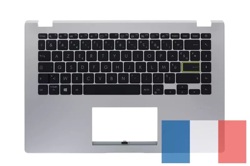 Asus E410MA-1W Keyboard (FRENCH) Module (ISOLATION) (no SD)