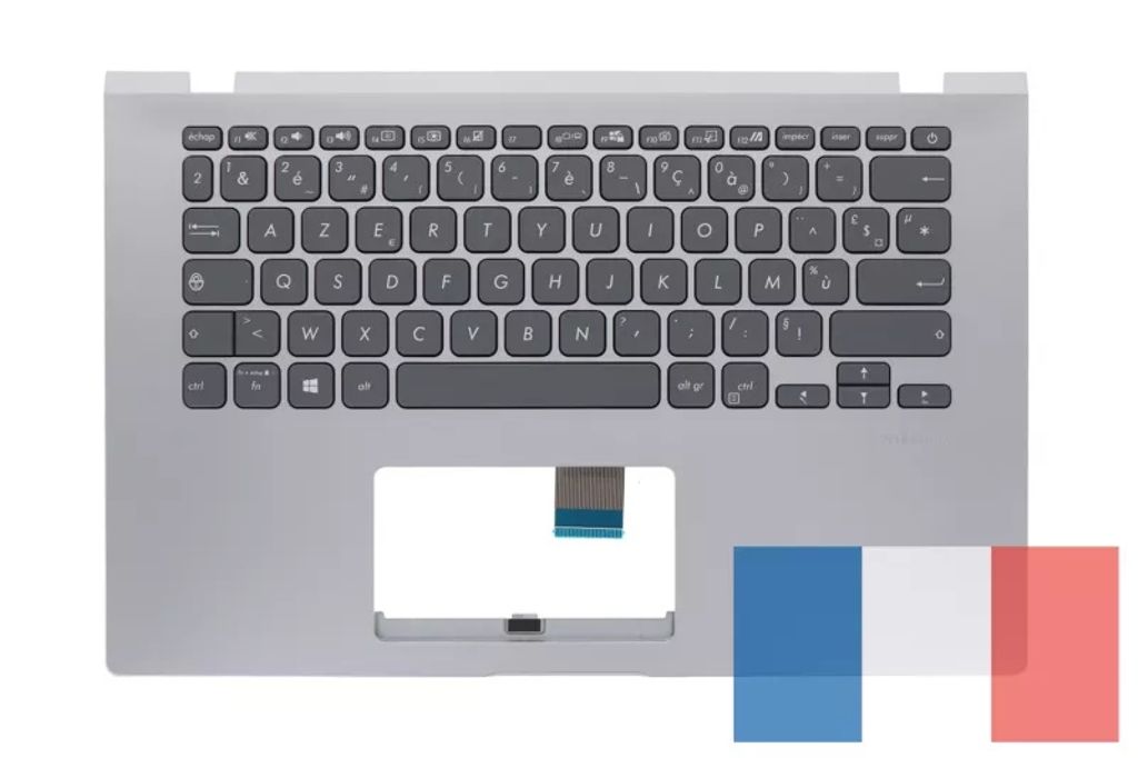 Asus X409JA-1S Keyboard (FRENCH) Module (ISOLATION)
