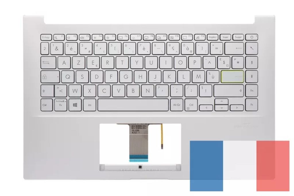 Asus X421IA-2S Keyboard (FRENCH) Module/AS (BACKLIGHT)