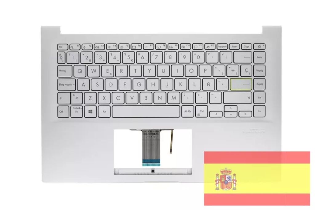 Asus X421IA-2S Keyboard (SPANISH) Module/AS (BACKLIGHT)